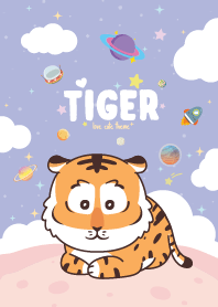 Tiger Fat Kawaii Violet