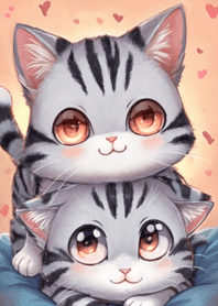 Q version cute cat bd258b