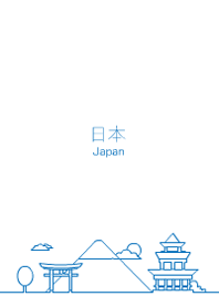 Japanese cities(blue)