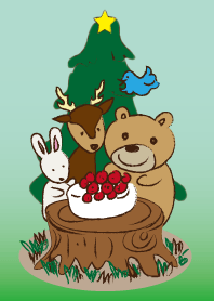 森のクリスマス