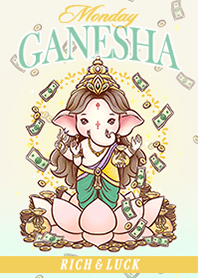 พระพิคเณศ วันจันทร์ ร่ำรวยโชคลาภเงินทอง