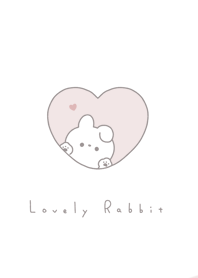 Rabbit in Heart(line)/whpink