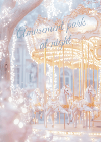 My Amusement park at night be1