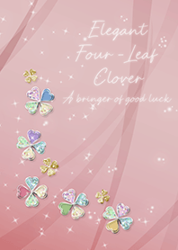 Elegant Four-Leaf Clover
