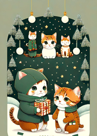 Kucing Natal Datang!2