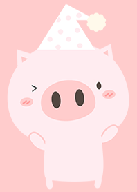 Pink Pig So Cute