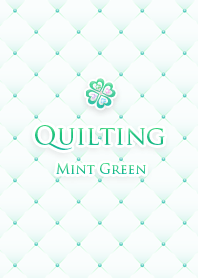 Quilting Mint Green..