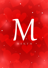 Initial -M- Fluffy Love