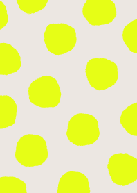 Stylish polka dots_Beige