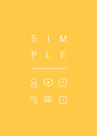 SIMPLE / yellow