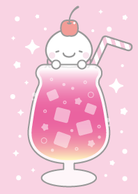 10: Cream Soda: Pink Snowman