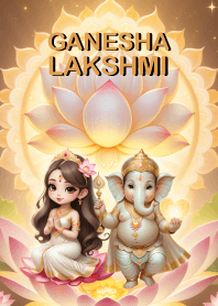 Ganesha, Lakshmi, wealth Success (JP)
