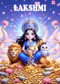Lakshmi: Abundant wealth prosperity. 4