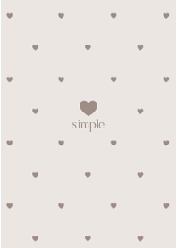 Tiny Heart (D) -  Beige 02