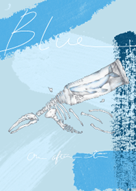 Blue .