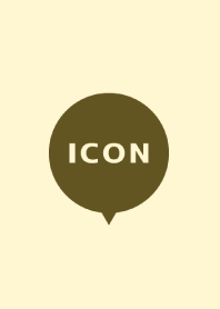 SIMPLE ICON - CREAM YELLOW