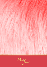 Metal and flannel pink