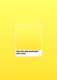 Yellow and Mustard