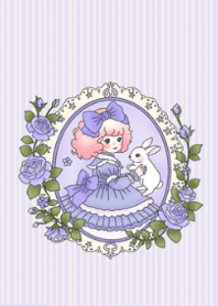 Purple Bunny Girl