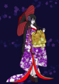 Cherry blossoms bloom..