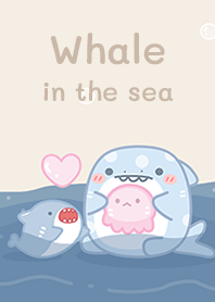 Whale in the sea!