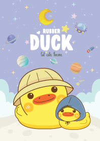 Rubber Duck Lover Galaxy Violet