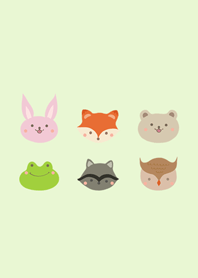 Cute forest animals