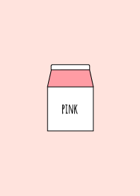 牛乳パック ピンク 英語ver Line 着せかえ Line Store