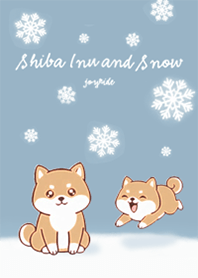 Shiba Inu and Snow