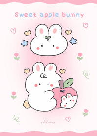 Sweet apple bunny :) :)
