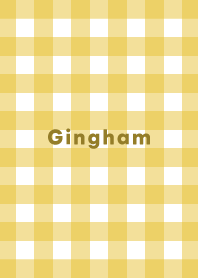 Gingham Plaid - yellow