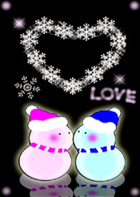 as proof of love.(snowman)