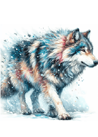 冰原狼王的威嚴