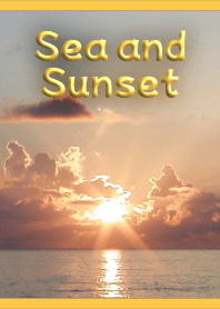 Sea and Sunset Theme (Yellow)