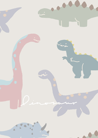 Order dinosaur - colorful