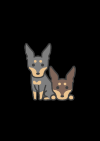 Doberman Pinscher darkmode theme