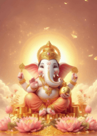 Ganesha won lottery and became very rich