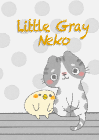Simple little gray neko