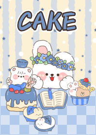 Cake blue