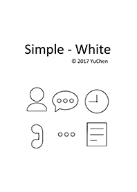 Simple - White