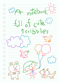 ノートにかわいい落書き 24