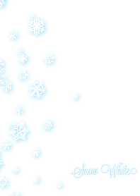 Snow White～雪の結晶～Blue Ver.