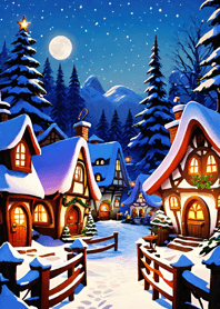 Merry Christmas-snow season F30659