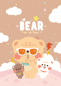 Chubby Baby Bear Fat Kawaii Brown