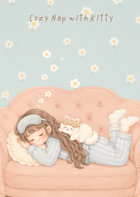 Cozy Nap with Kitty