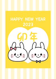 -2023 Happy new year. Rabbit. No,146-