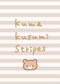 Bear beige stripe