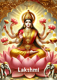 Goddess Lakshmi, work, finance, trade"