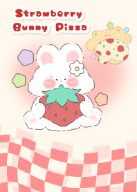 Strawberry Bunny Pizza
