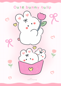 Cute bunny tulip  :)
